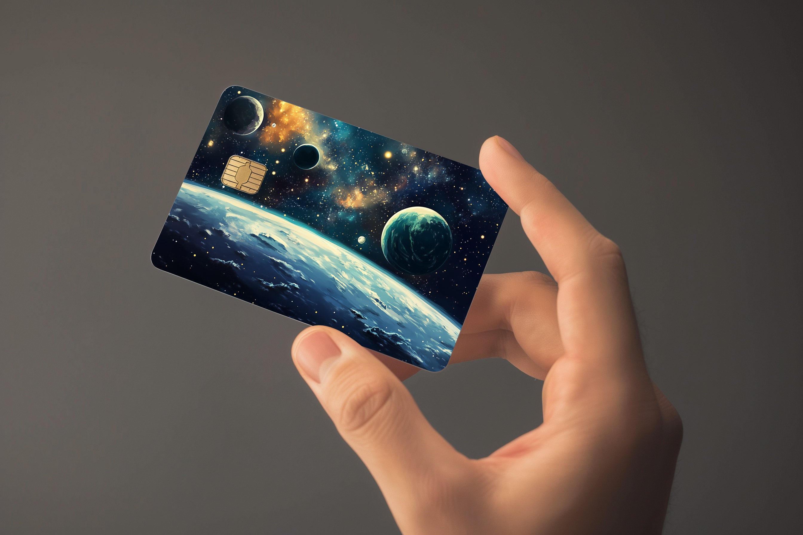 Outer Space - Credit Card Wrap